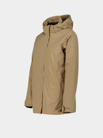 Жіноча куртка CMP LONG JACKET ZIP HOOD DETACHABL модель 35K3796D-P405 Фото