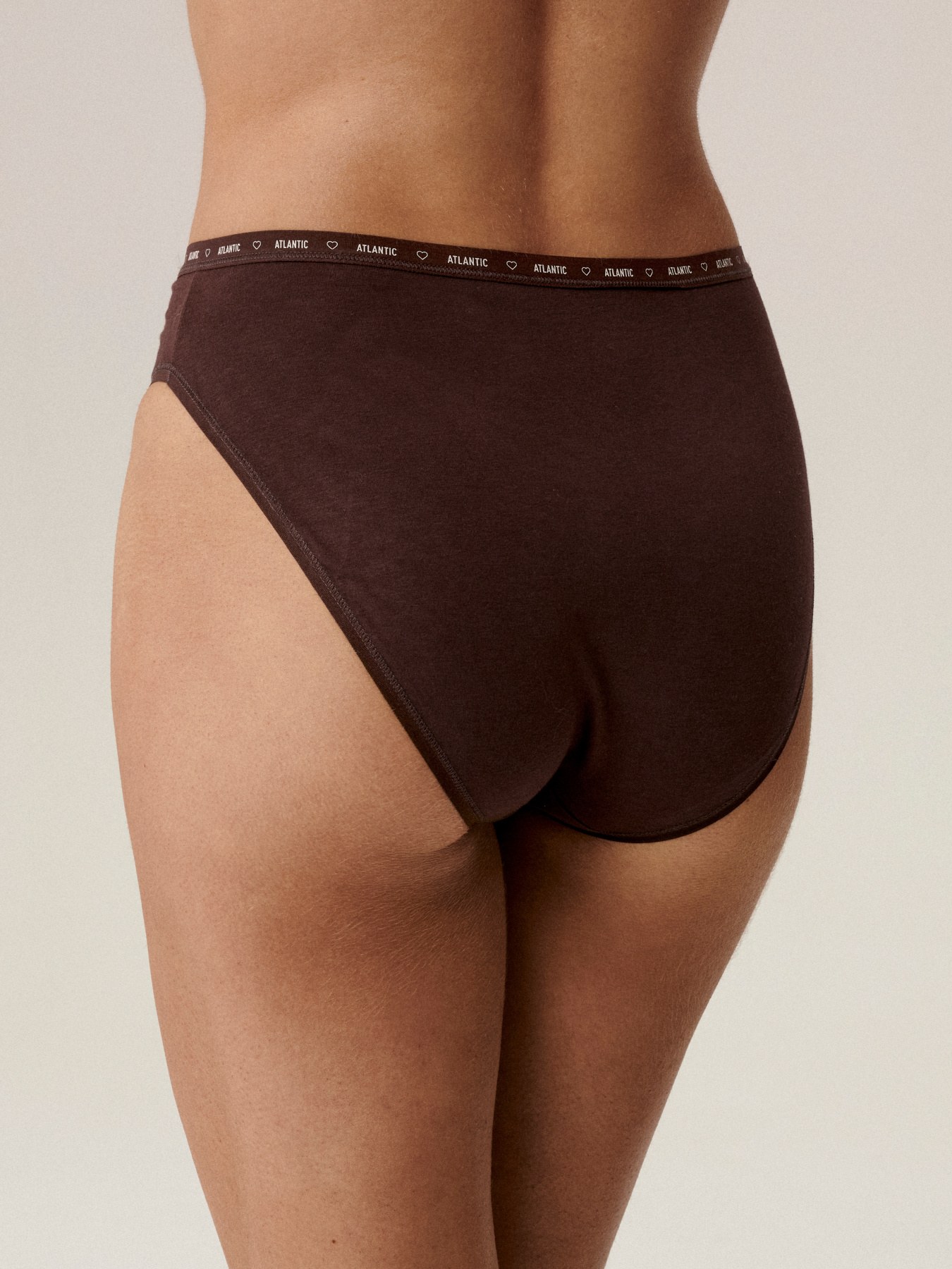 Набор трусов Atlantic модель 3CLP-010_BRO_BEZC_GRA Набор трусов Atlantic модель 3CLP-010_BRO_BEZC_GRA Фото