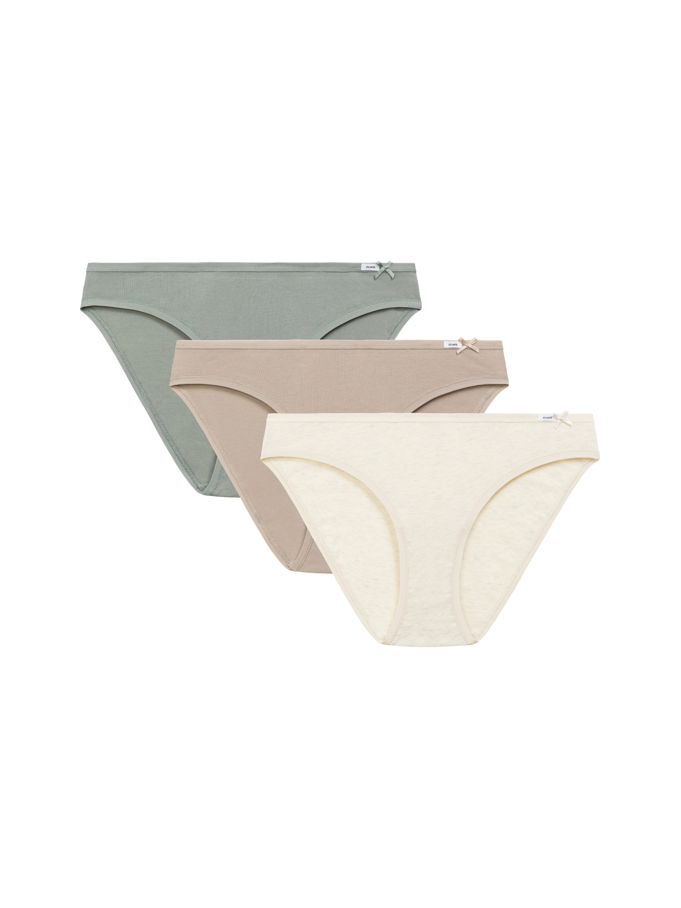 Набор трусов Atlantic модель 3CLP-001_BEZ_BEZM_ZIEJ Набор трусов Atlantic модель 3CLP-001_BEZ_BEZM_ZIEJ Фото
