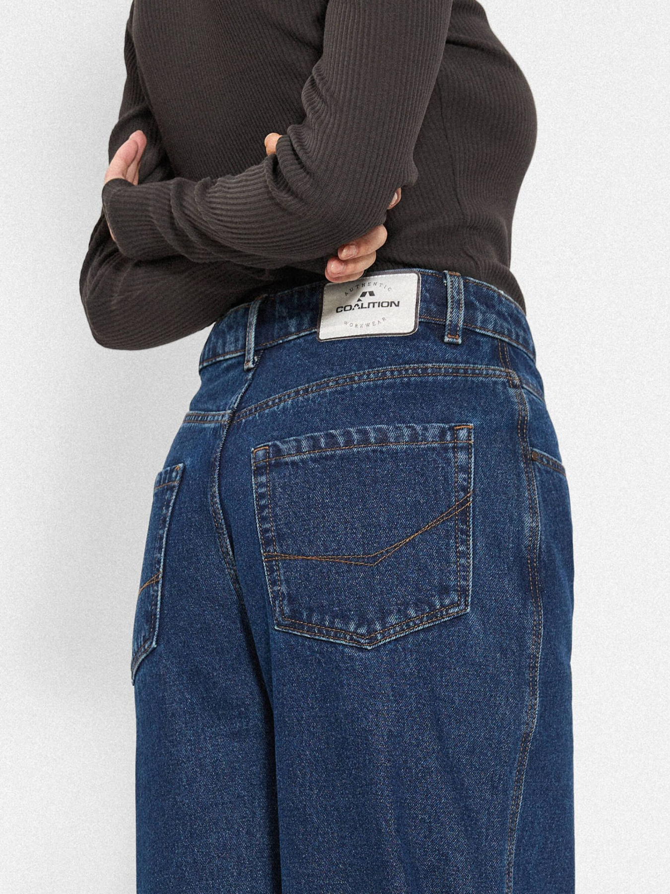 Широкі джинси DIVERSE Cltn Fiti 256 модель 10048259 Фото