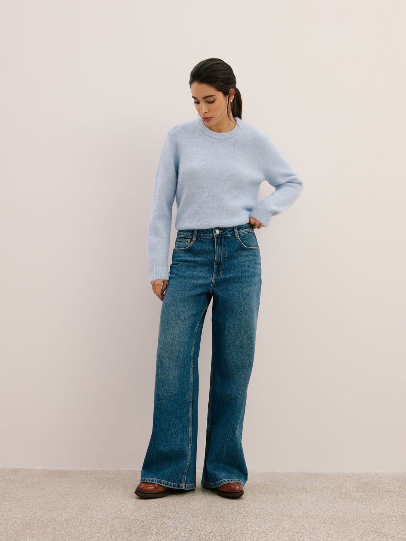 Широкі джинси DIVERSE Frano модель 10047798 Фото