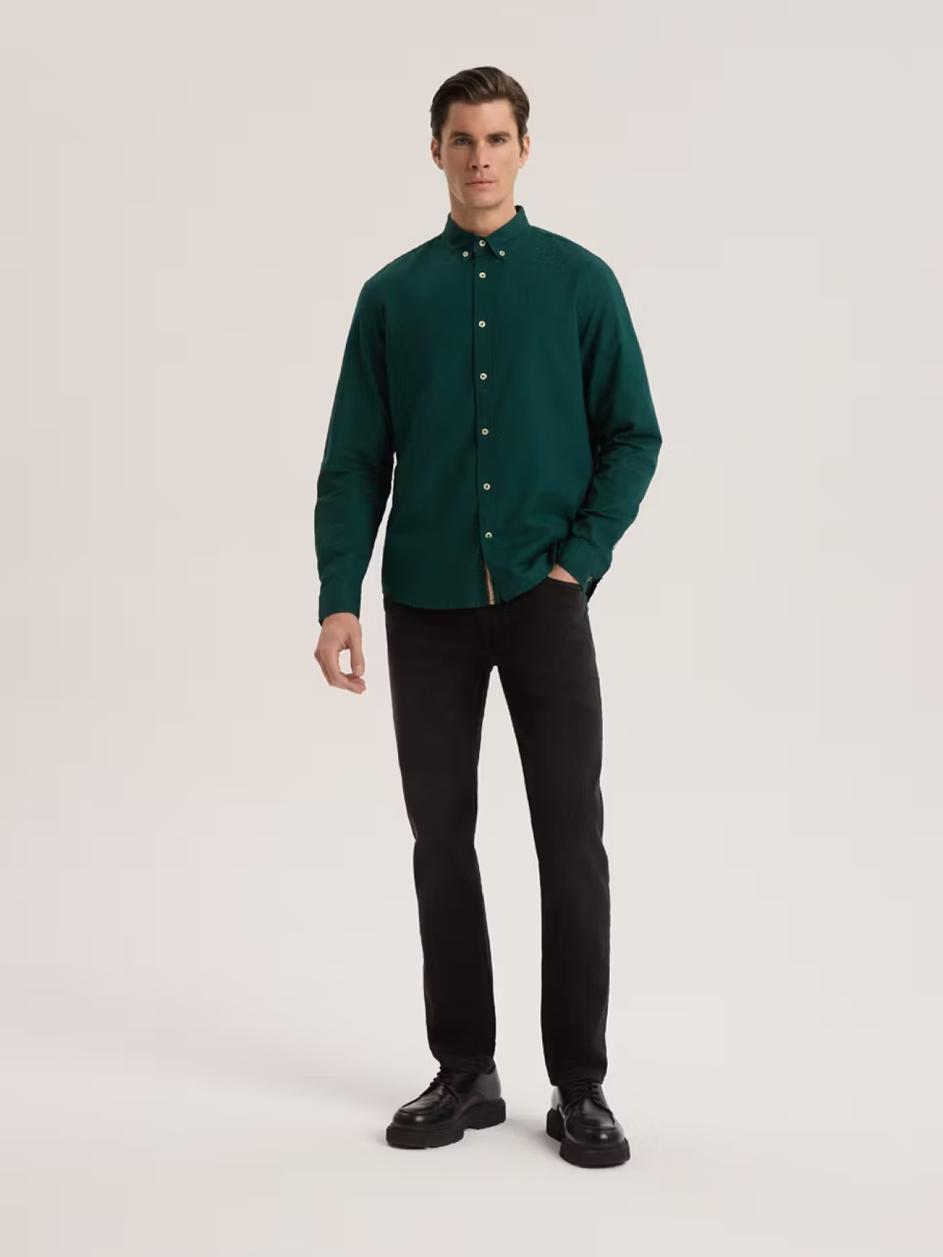 Рубашка повседневная DIVERSE Oxfortton модель 10048088 Фото