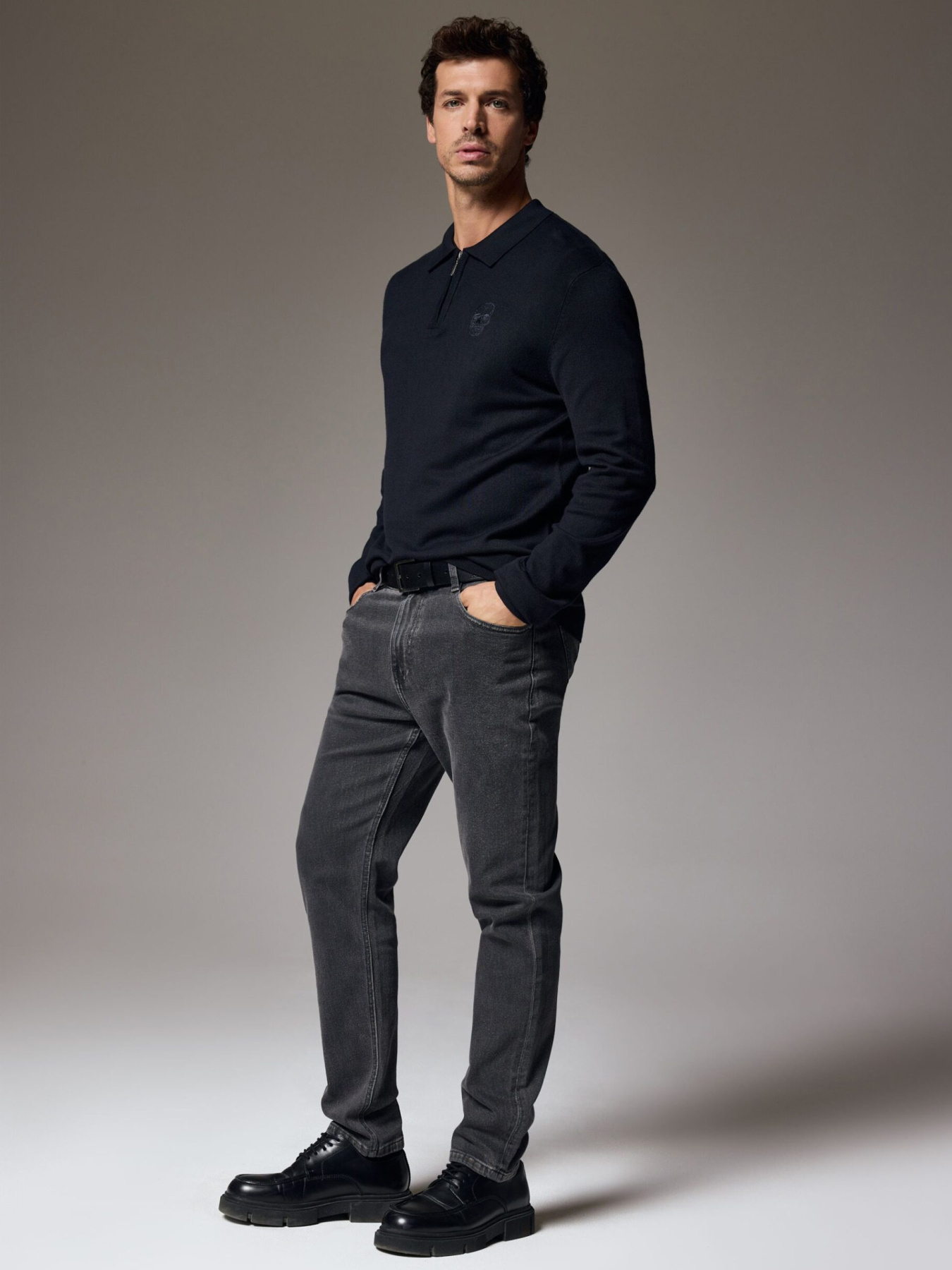 Свитер DIVERSE Prm Sk Zipp модель 10048127 Фото