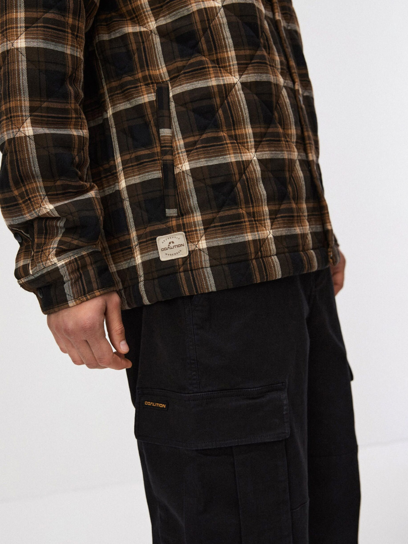 Рубашка повседневная DIVERSE Cltn Braun модель 10048084 Фото