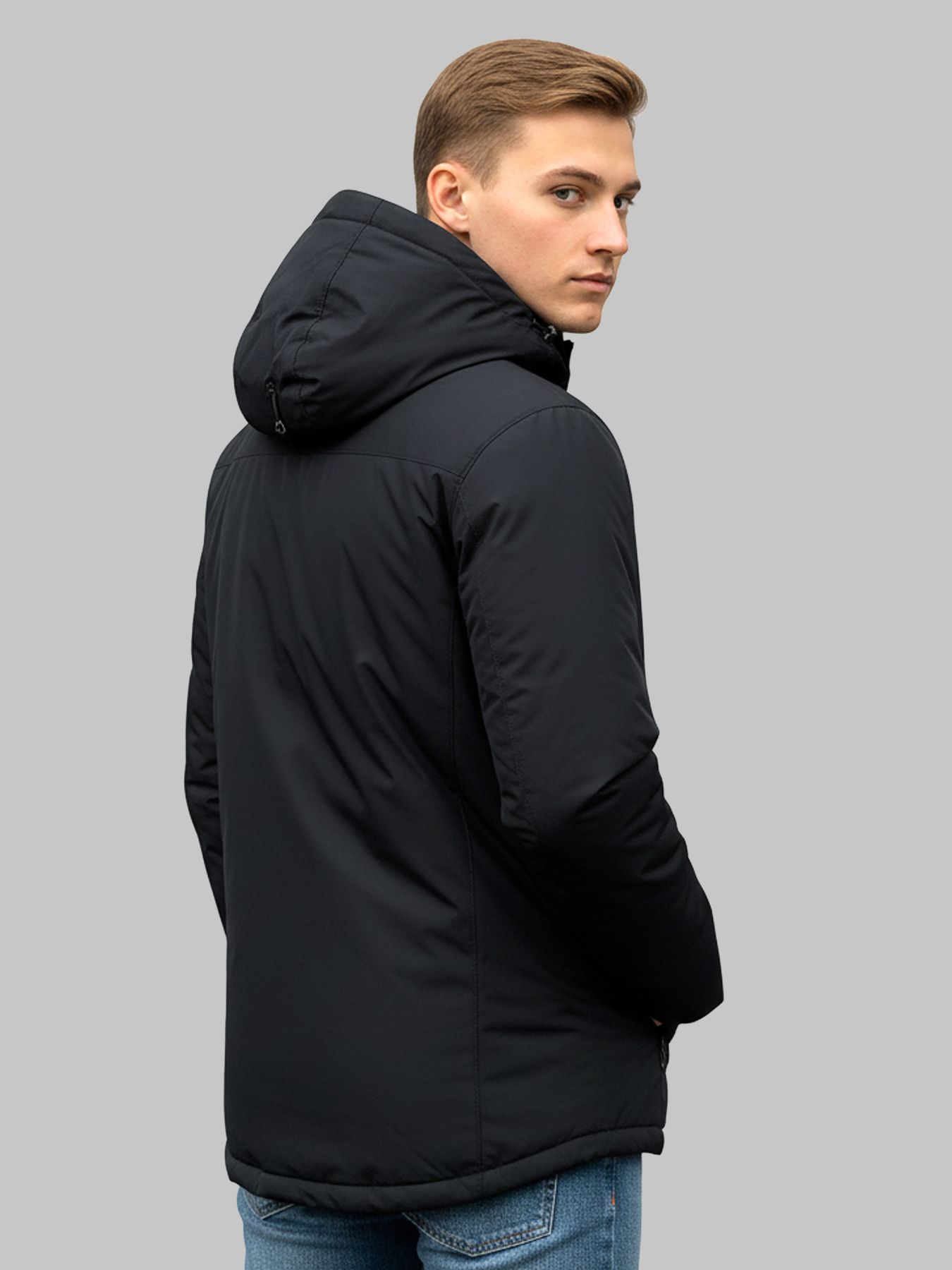 Демисезонная куртка Sun's House модель SB-24273-dark-blue Фото