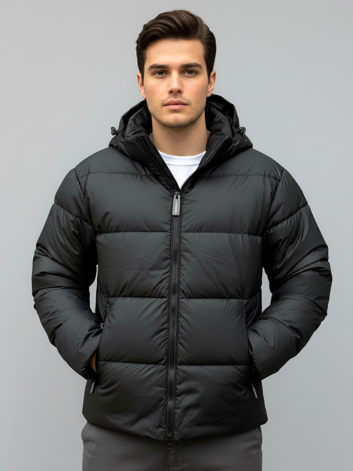 Демисезонная куртка Sun's House модель SB-25250-black Фото