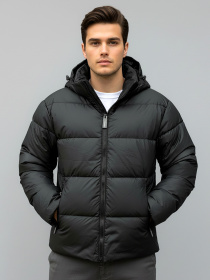 Демисезонная куртка Sun's House модель SB-25250-black Фото