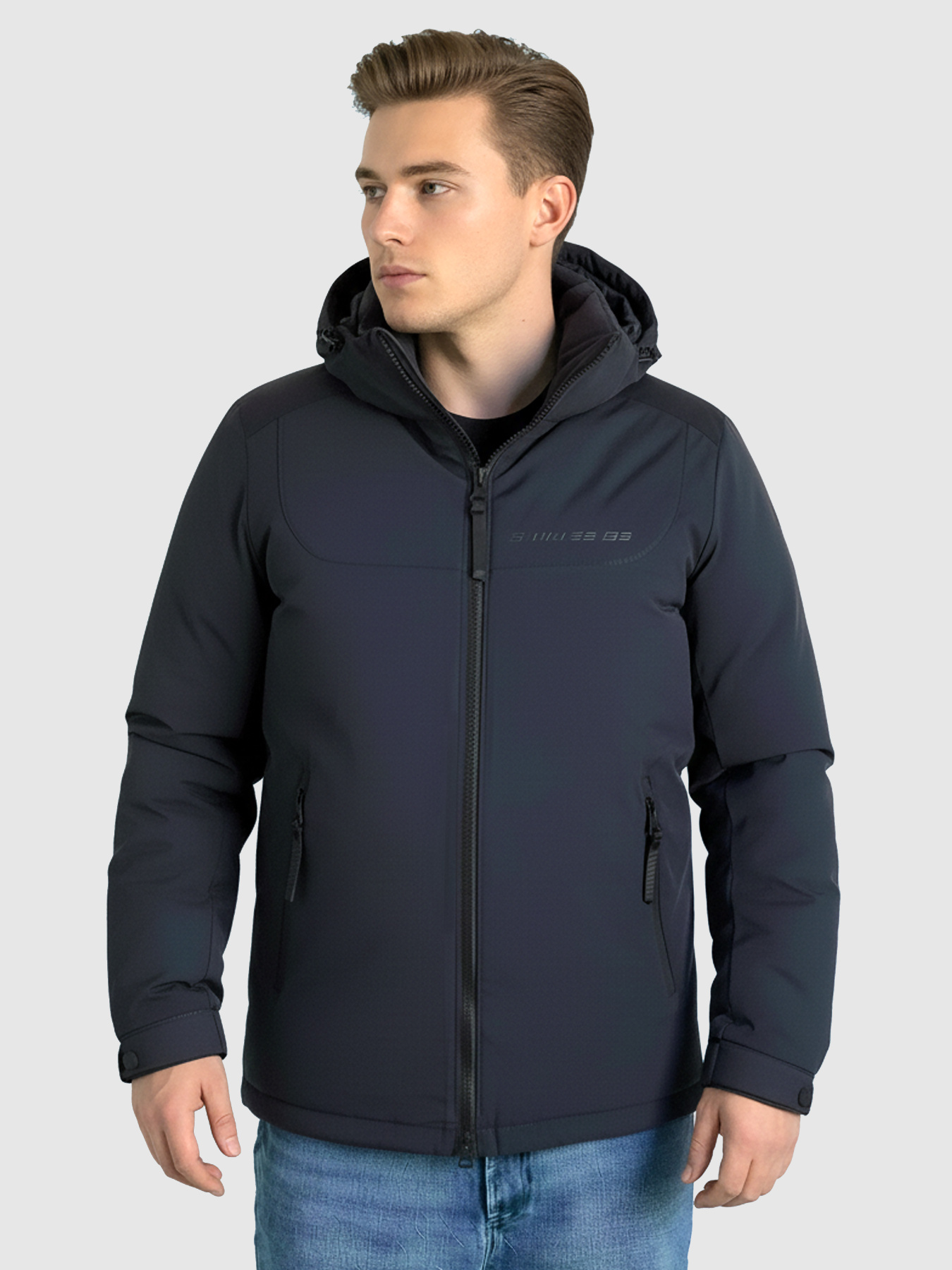 Зимняя куртка Sun's House модель SB-25298-dark-blue Фото