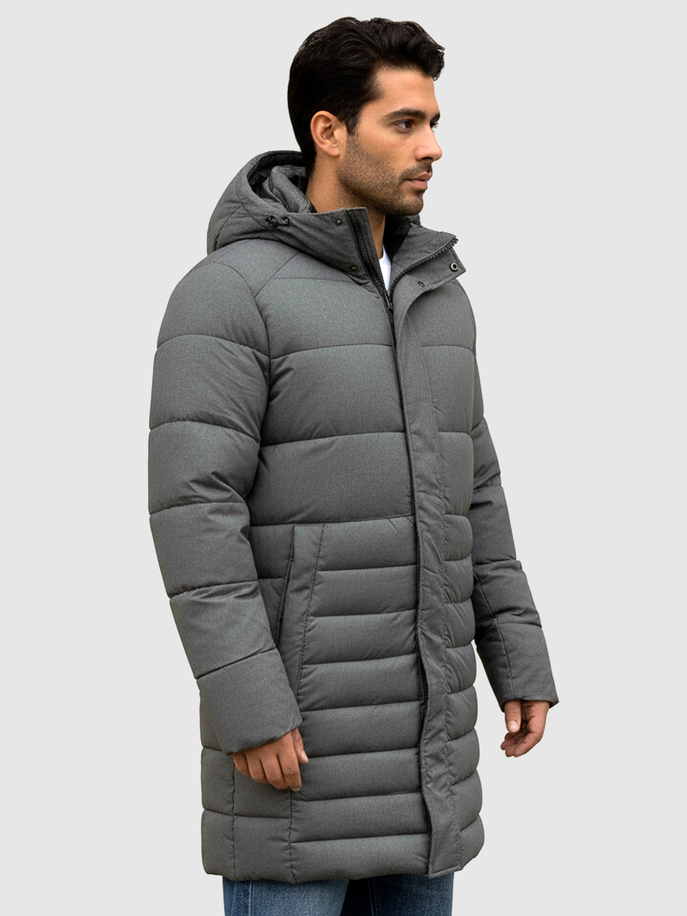 Парка Sun's House модель SB-ZF-70193-dark-grey Фото