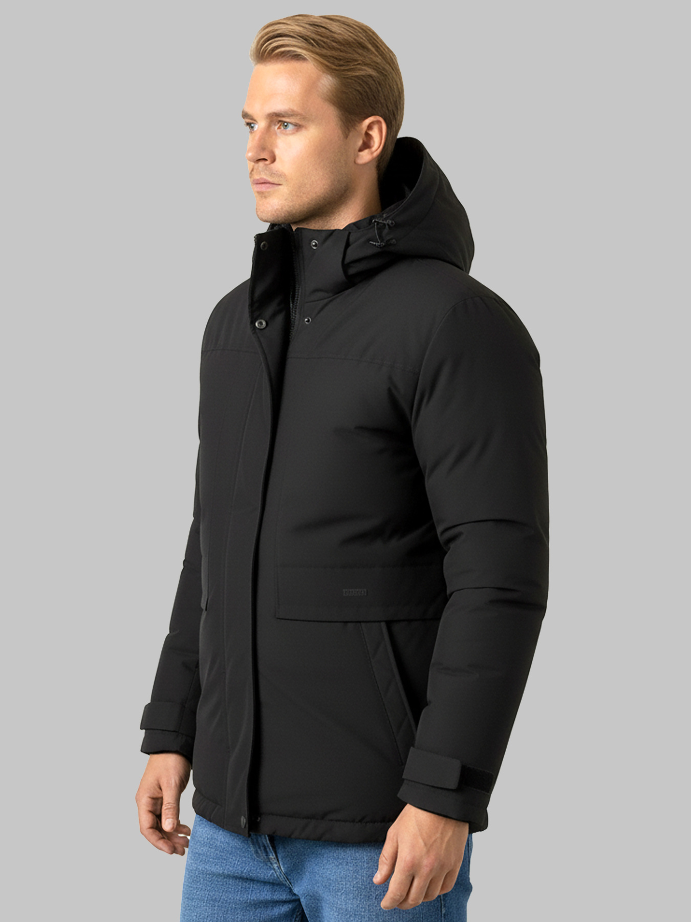 Зимова куртка Sun's House модель SB-23209-alaska-black Фото