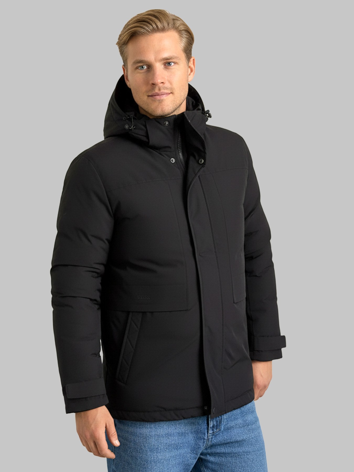 Зимова куртка Sun's House модель SB-23209-alaska-black Фото