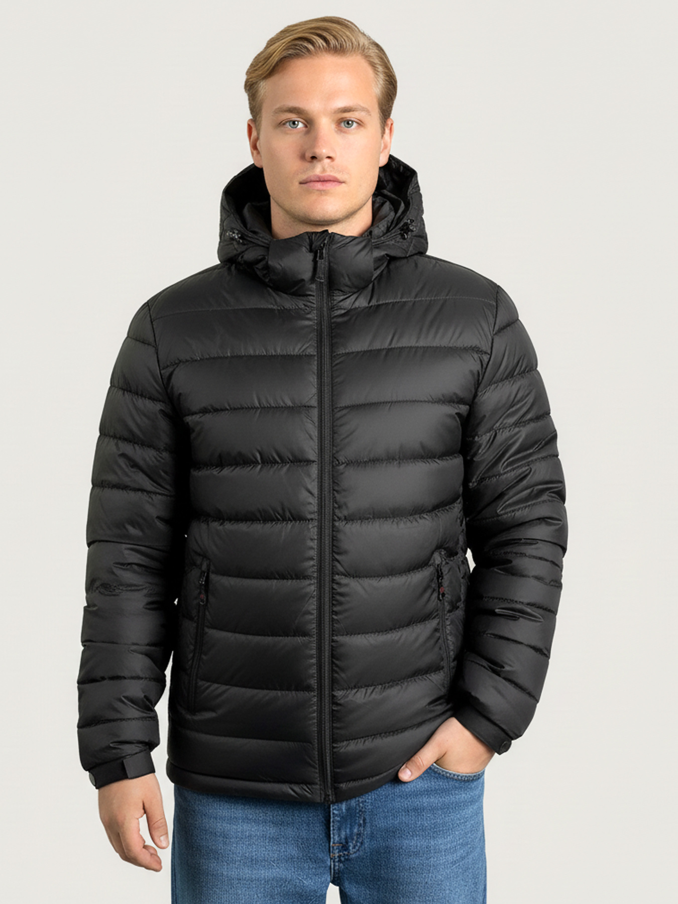 Демисезонная куртка Sun's House модель SB-23231-black Фото