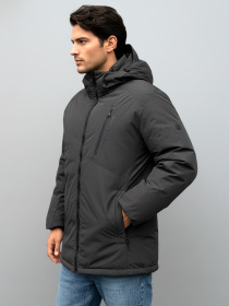 Пуховик Sun's House модель SB-23243-dark-grey Фото