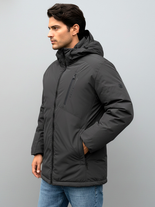Пуховик Sun's House модель SB-23243-dark-grey Фото