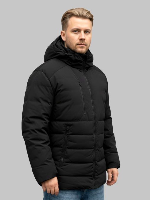 Пуховик Sun's House модель SB-25301-black Фото