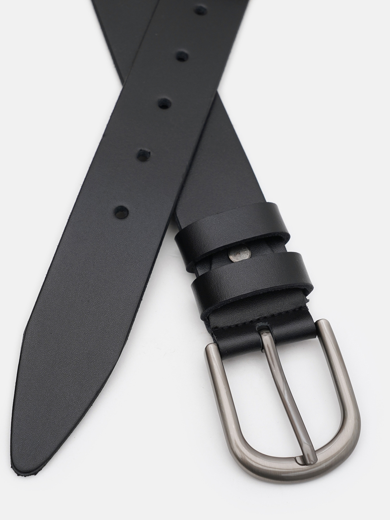 Ремень Borsa Leather модель 100v1genw103-black Фото