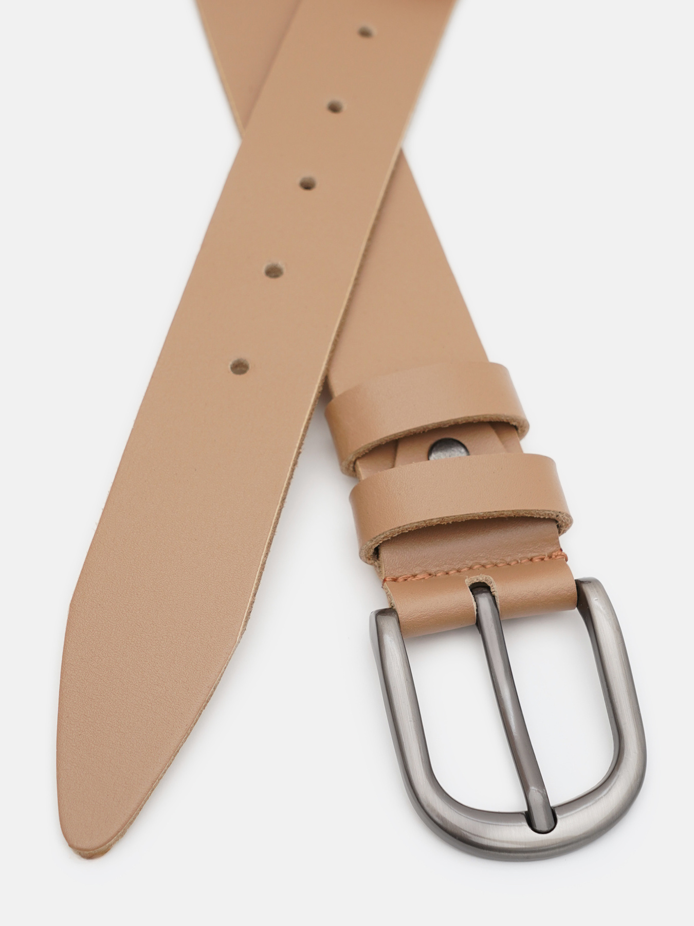 Ремінь Borsa Leather модель 100v1genw106-caramel Фото