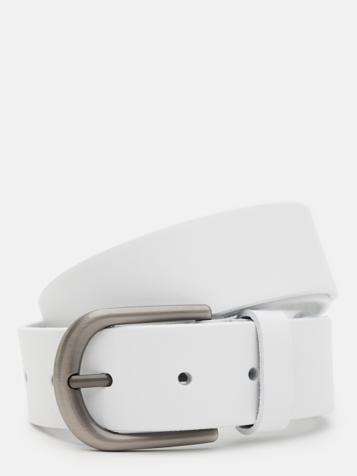 Ремень Borsa Leather модель 100v1genw107-white Фото