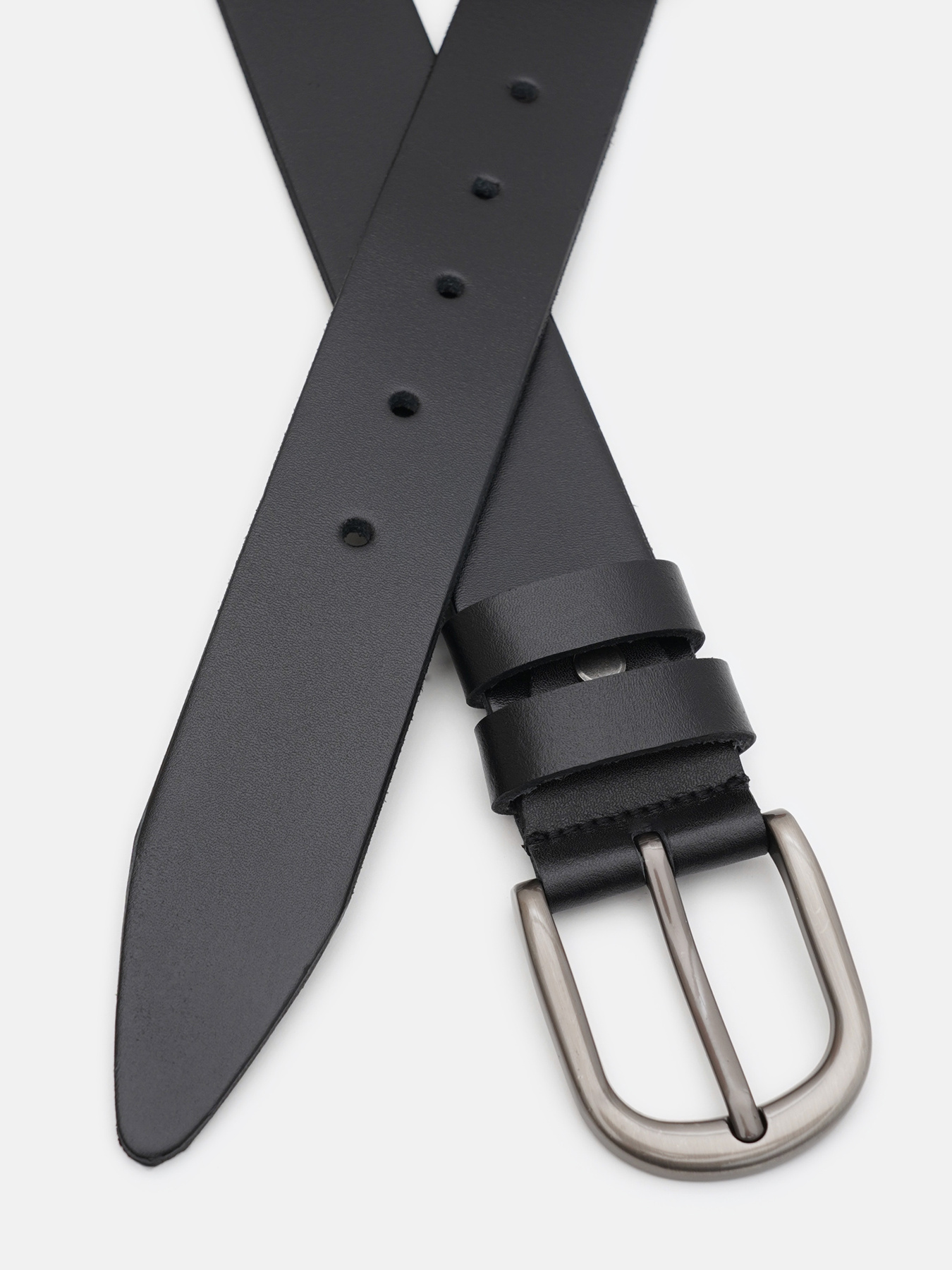 Ремінь Borsa Leather модель 110v1genw108-black Фото