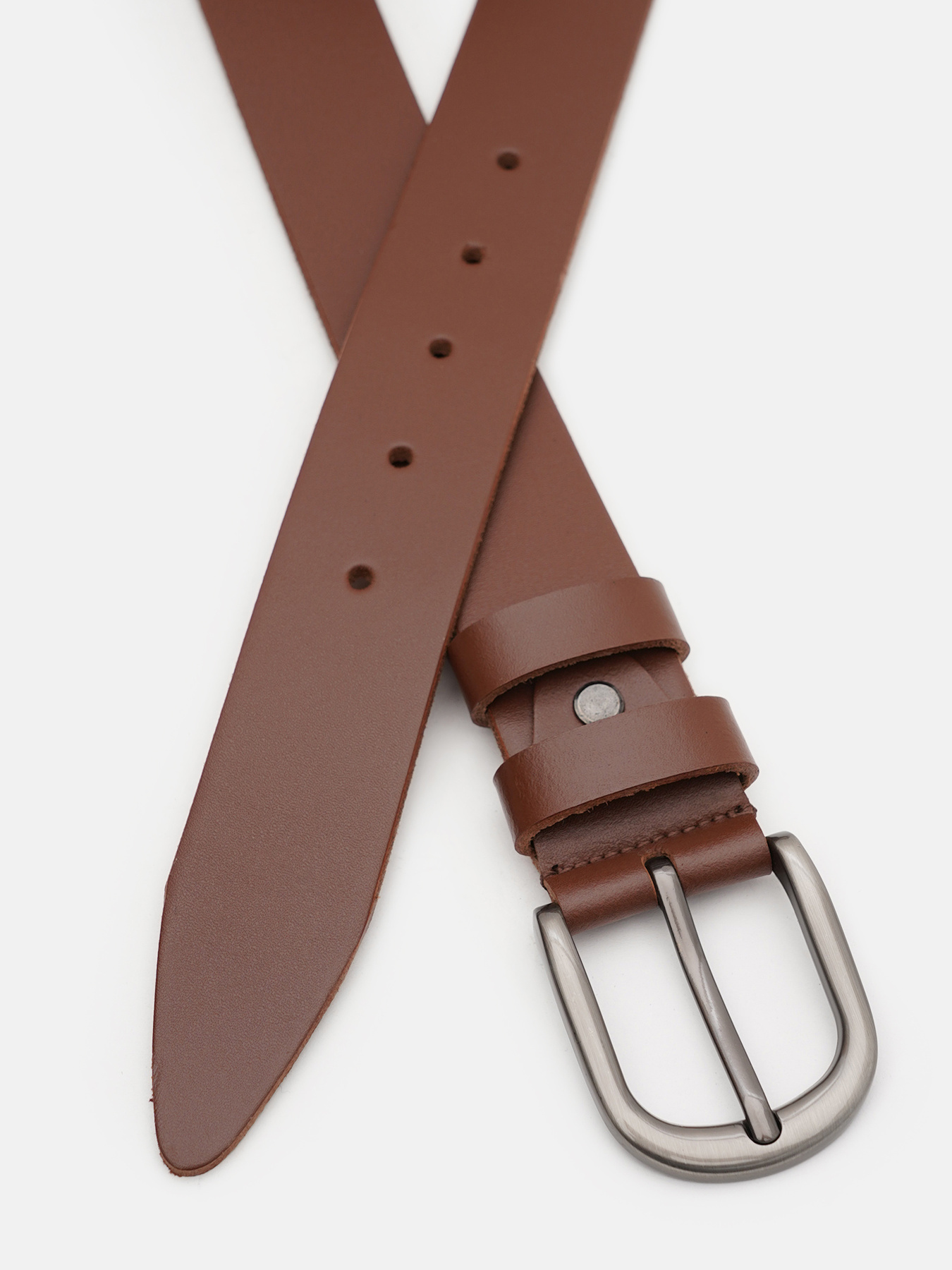 Ремінь Borsa Leather модель 110v1genw110-l.brown Фото