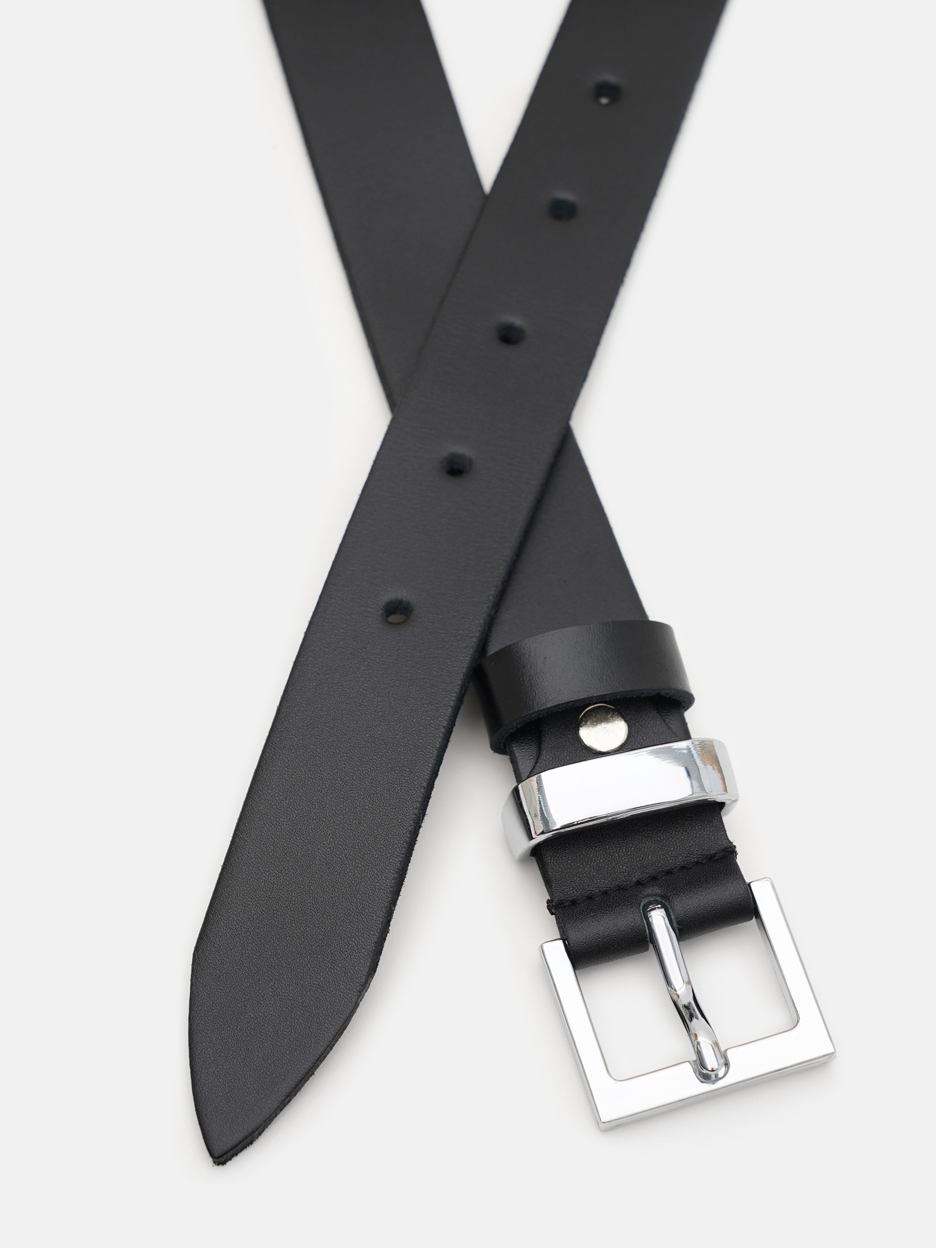 Ремінь Borsa Leather модель 110x1genw113-black Фото