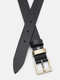 Ремень Borsa Leather модель 110b1genw114-black Фото