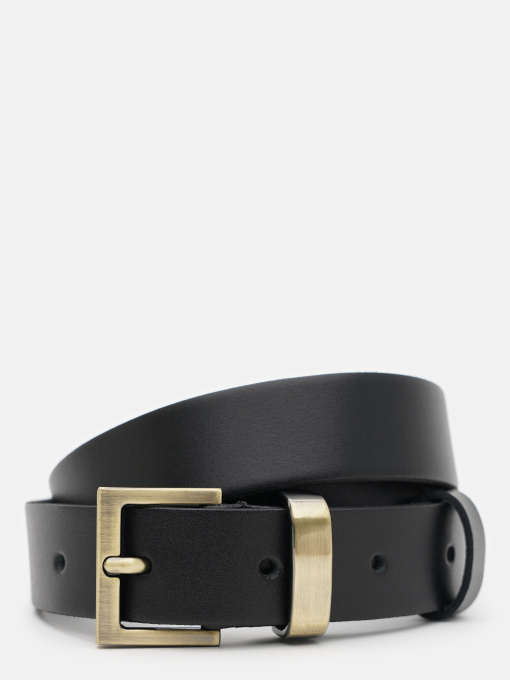 Ремінь Borsa Leather модель 110b1genw114-black Фото