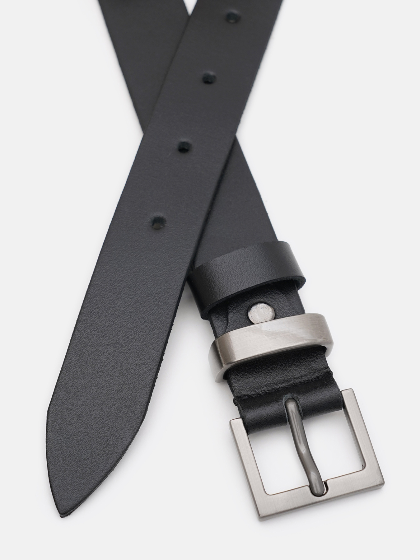 Ремень Borsa Leather модель 100s1genw115-black Фото