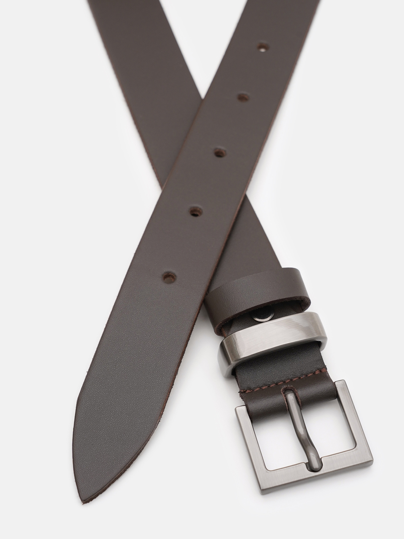 Ремень Borsa Leather модель 100s1genw117-brown Фото