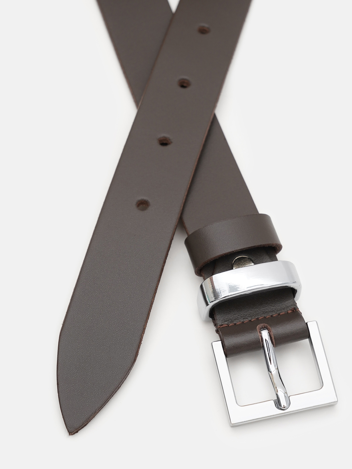 Ремень Borsa Leather модель 110x1genw120-brown Фото