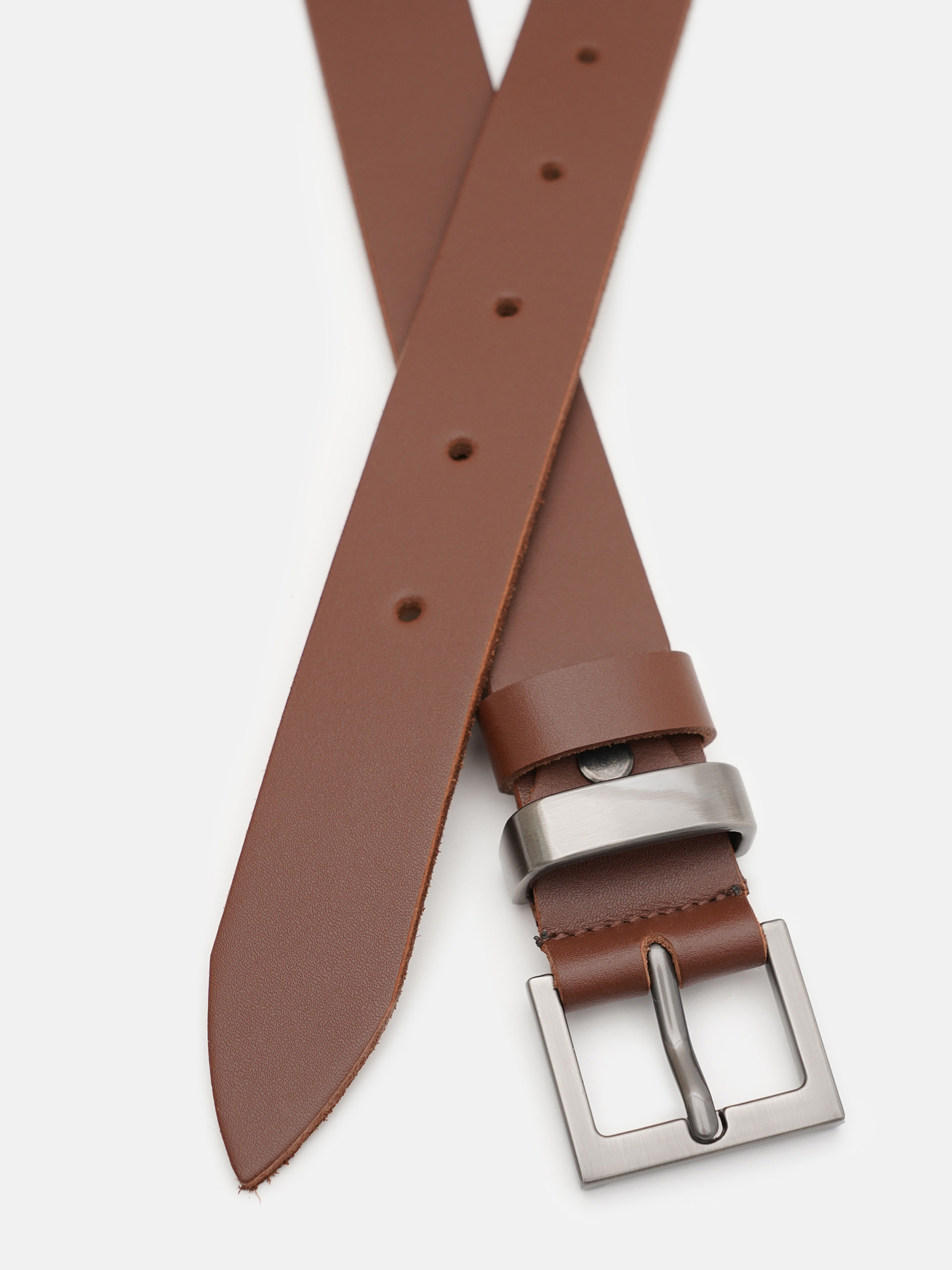 Ремінь Borsa Leather модель 100s1genw121-l.brown Фото