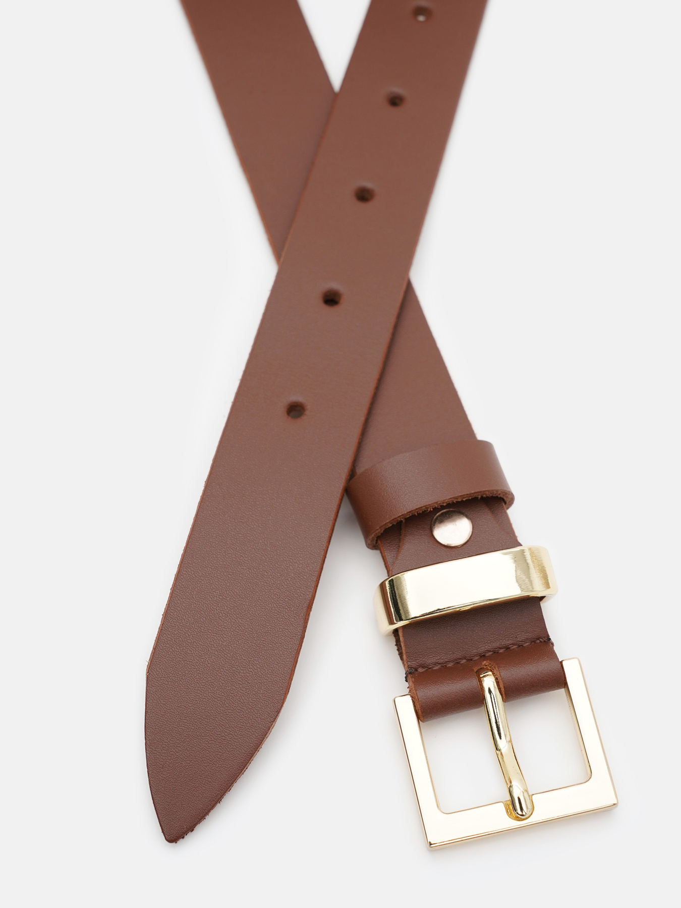 Ремінь Borsa Leather модель 100g1genw122-l.brown Фото