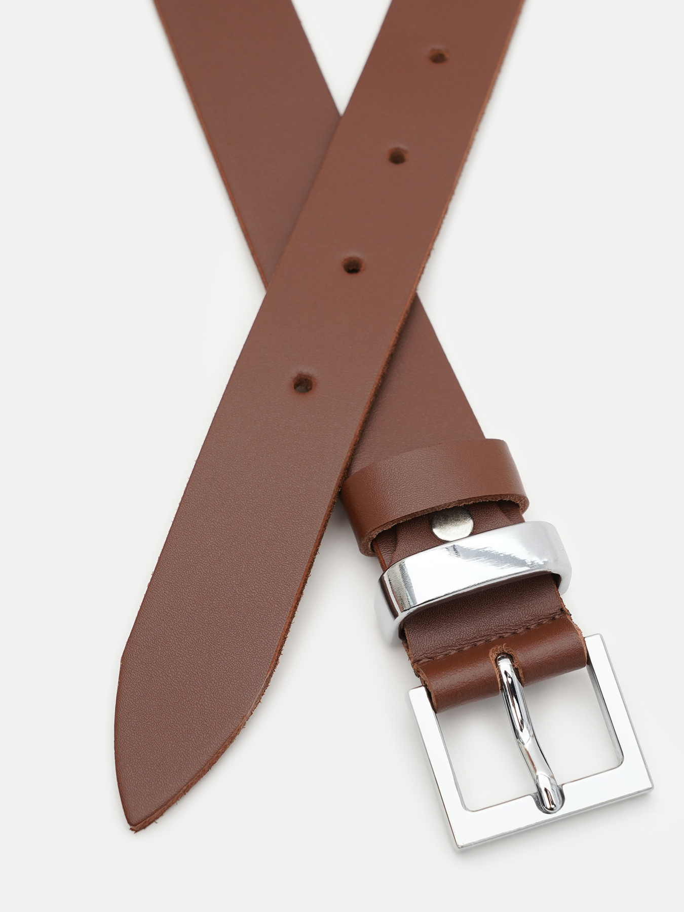 Ремень Borsa Leather модель 110x1genw123-l.brown Фото