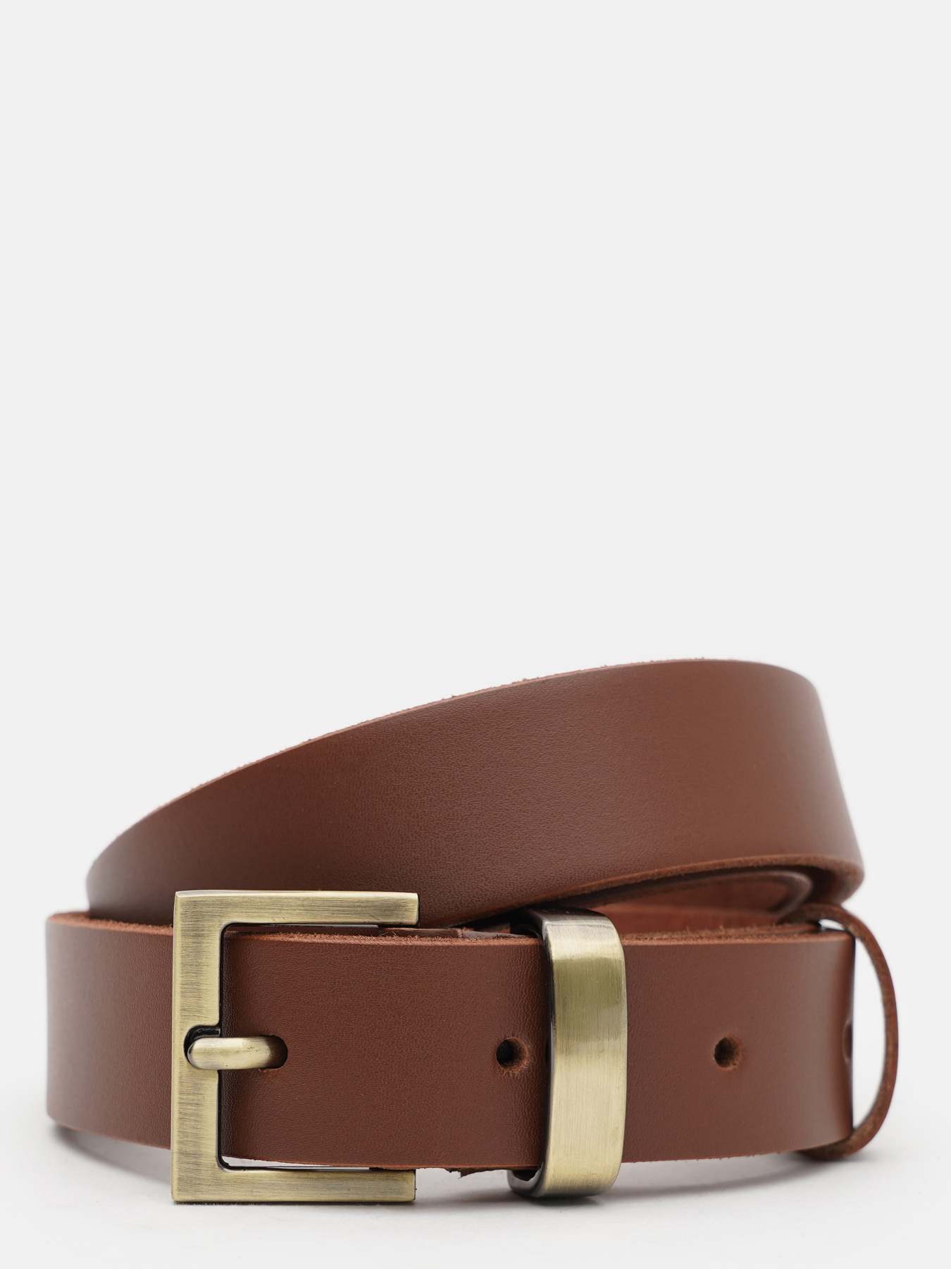 Ремінь Borsa Leather модель 110b1genw124-l.brown Фото