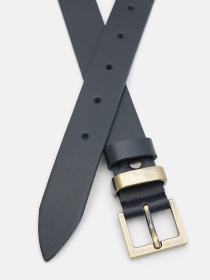 Ремінь Borsa Leather модель 110b1genw126-navy Фото