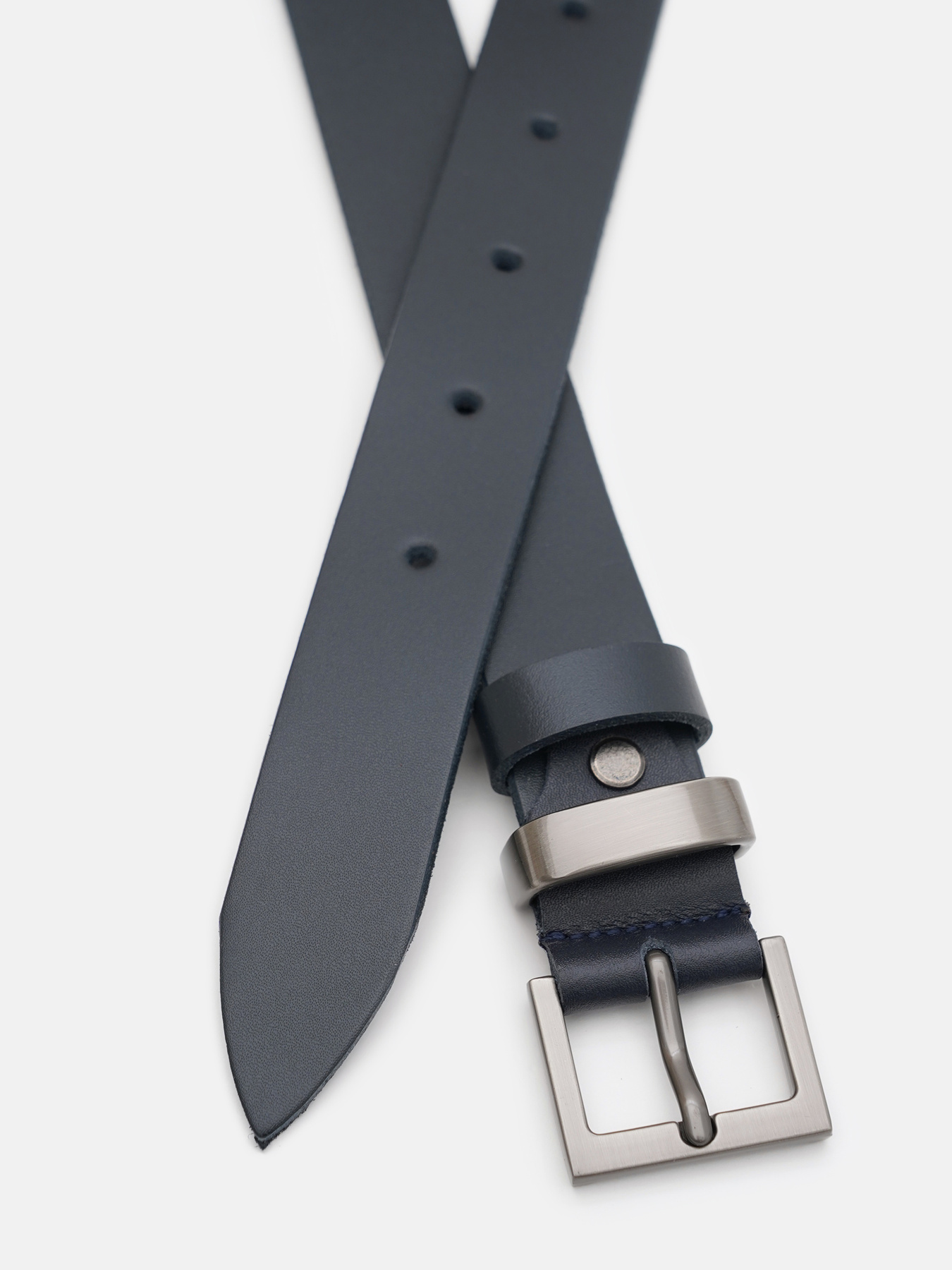 Ремінь Borsa Leather модель 100s1genw127-navy Фото