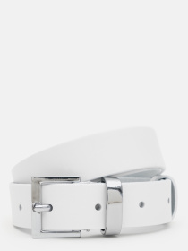 Ремінь Borsa Leather модель 110x1genw129-white Фото
