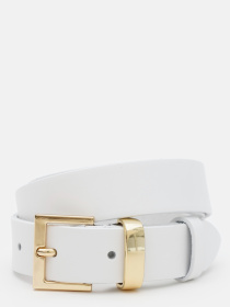 Ремень Borsa Leather модель 100g1genw131-white Фото