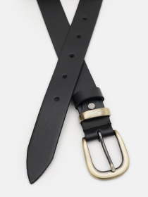 Ремінь Borsa Leather модель 100b1genw138-black Фото