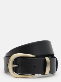 Ремінь Borsa Leather модель 100b1genw138-black Фото