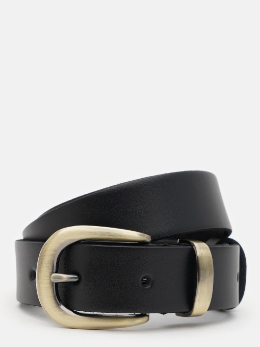 Ремінь Borsa Leather модель 100b1genw138-black Фото