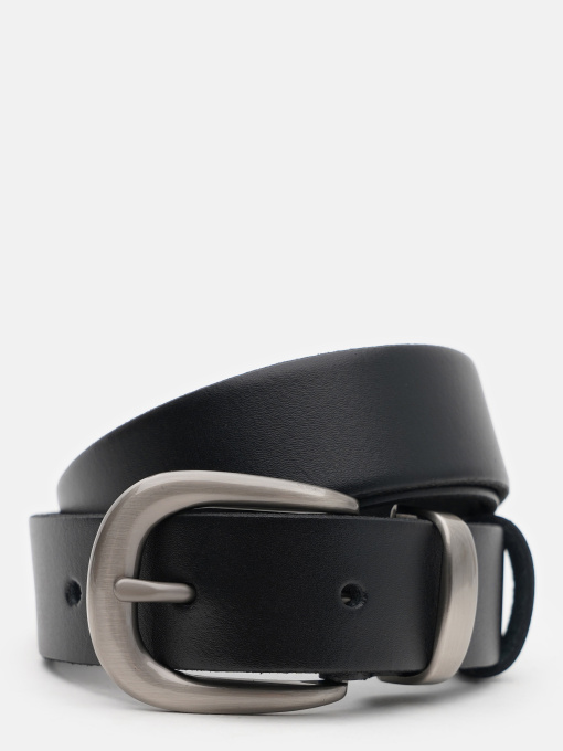 Ремінь Borsa Leather модель 110s1genw139-black Фото