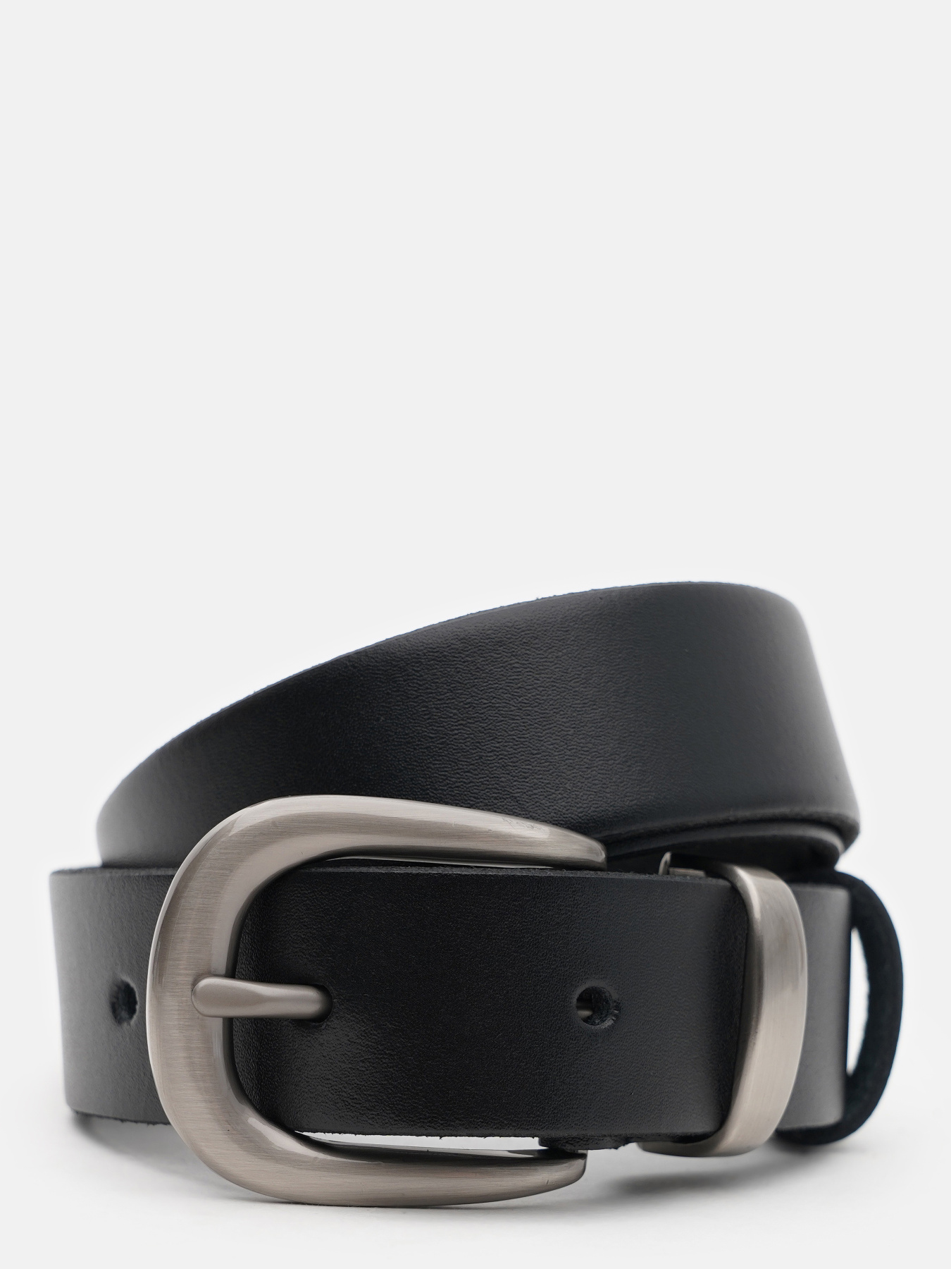 Ремінь Borsa Leather модель 110s1genw139-black Фото