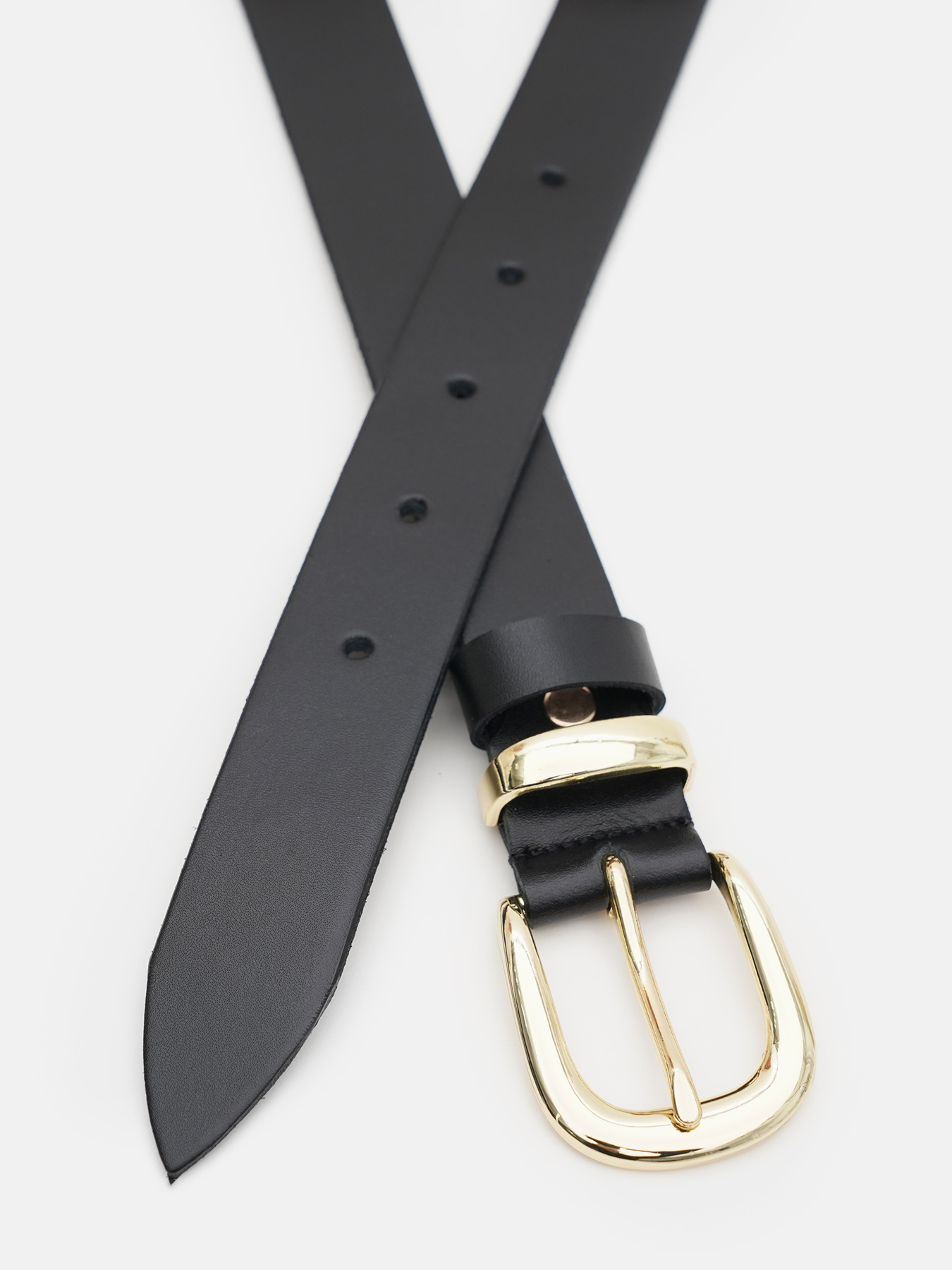 Ремінь Borsa Leather модель 110g1genw140-black Фото