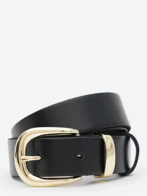 Ремінь Borsa Leather модель 110g1genw140-black Фото