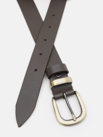 Ремінь Borsa Leather модель 100b1genw141-brown Фото