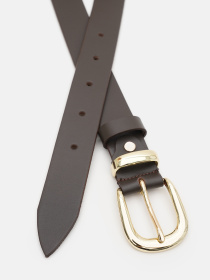 Ремінь Borsa Leather модель 110g1genw144-brown Фото