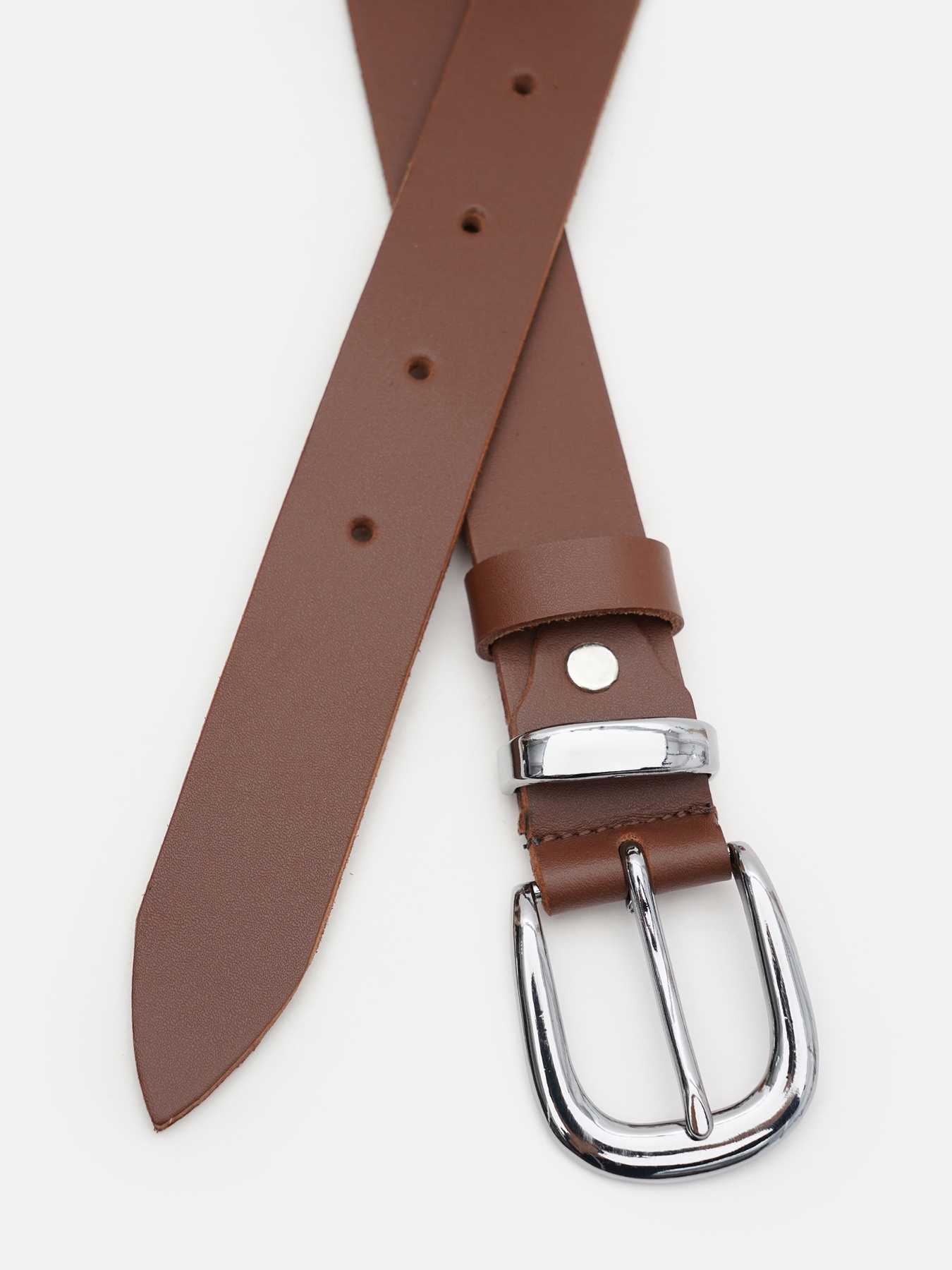 Ремень Borsa Leather модель 100x1genw145-l.brown Фото