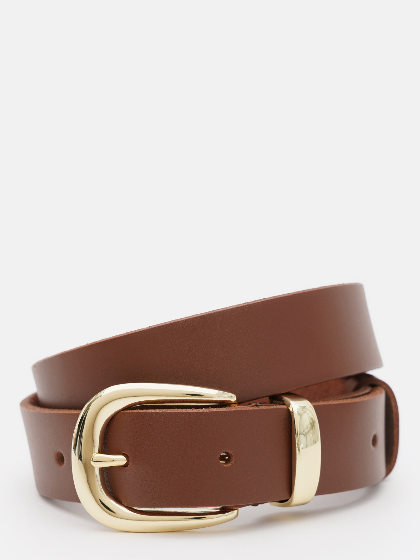 Ремінь Borsa Leather модель 110g1genw147-l.brown Фото