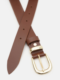 Ремінь Borsa Leather модель 110g1genw147-l.brown Фото